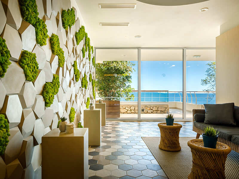 Recepcija BALANCE Mediterranean Spa by Valamar.