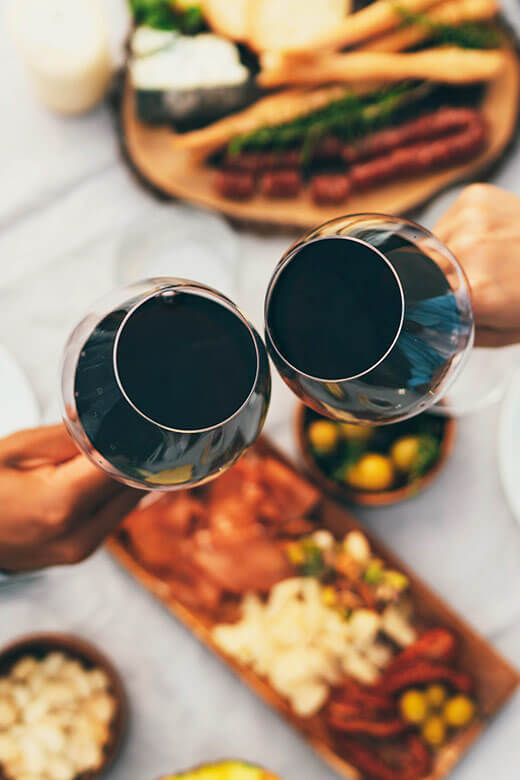 Párovanie vína a jedla s mediteránskymi tapas
