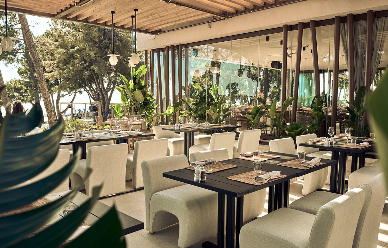 Terasa Purobeach Poreč, beach club u obližnjem Pical Resortu