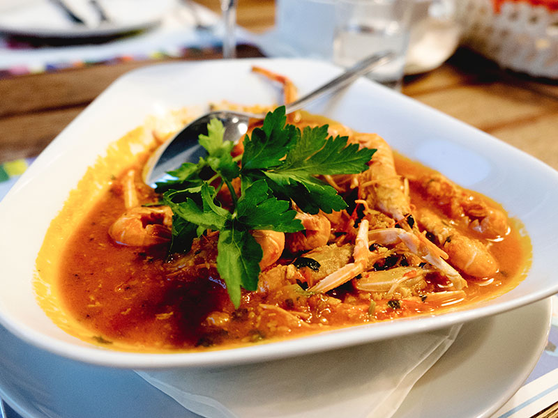 Traditional Istrian stew served at Konoba Aba