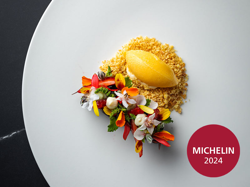 Gourmet cuisine presentation at Spinnaker fine dining in Poreč